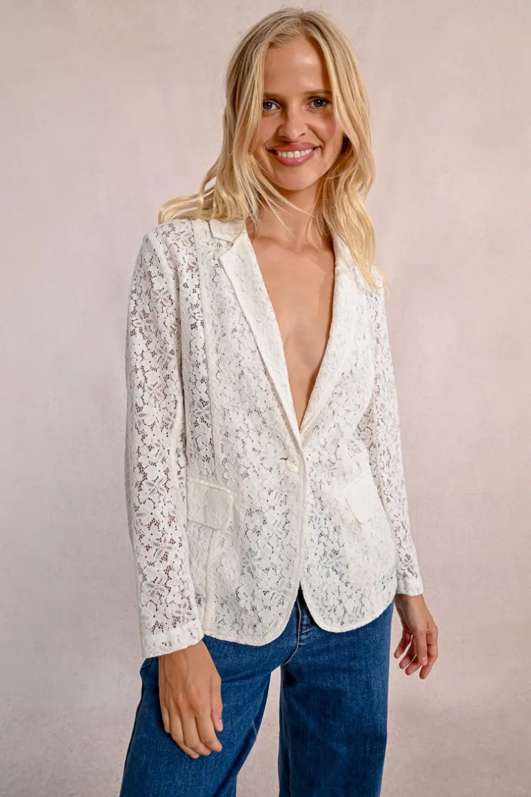 Blazer en dentelle