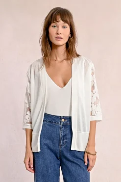 Cardigan brodé