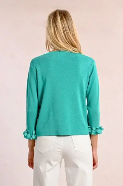 Cardigan ouvert et fantaisie