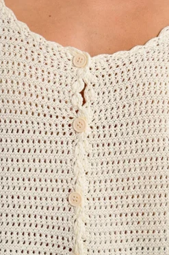 Gilet en crochet