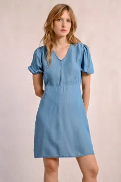 Robe courte en Tencel