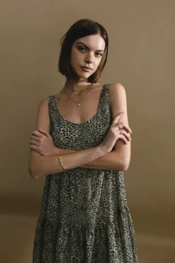 Robe courte évasée