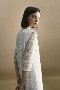 Robe en dentelle