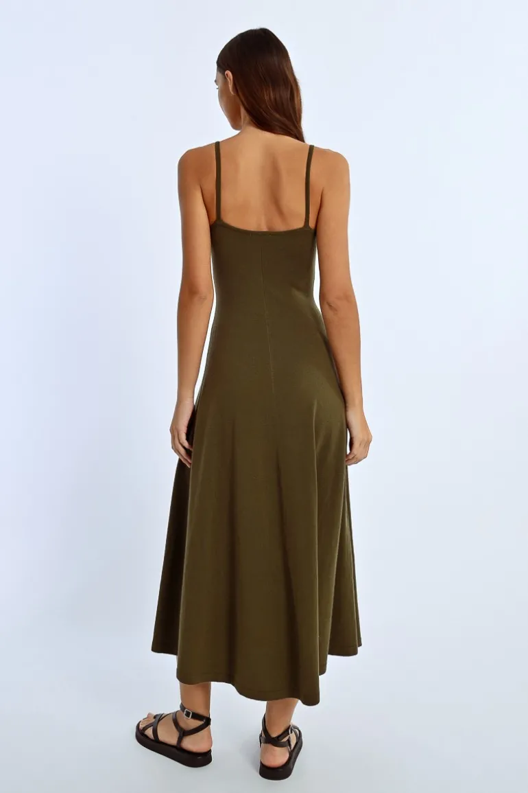 Robe longue évasée