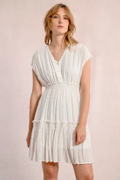 Robe rayée