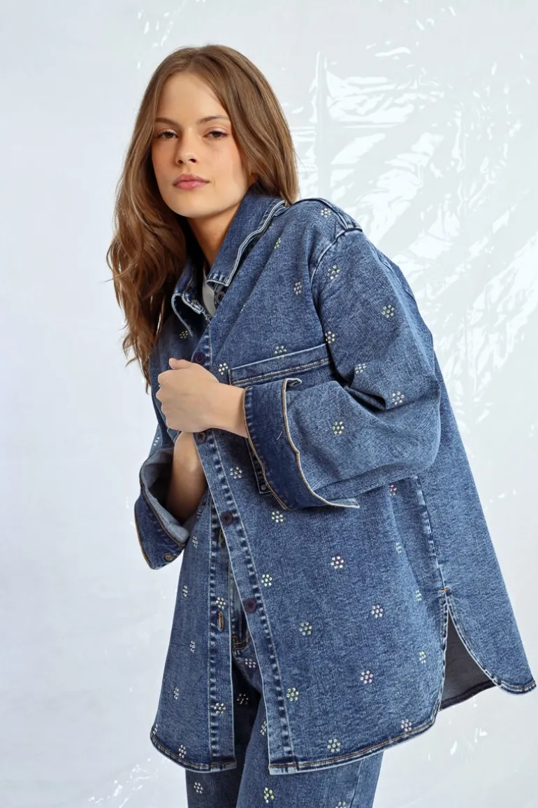 Surchemise en jean