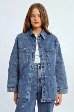 Surchemise en jean