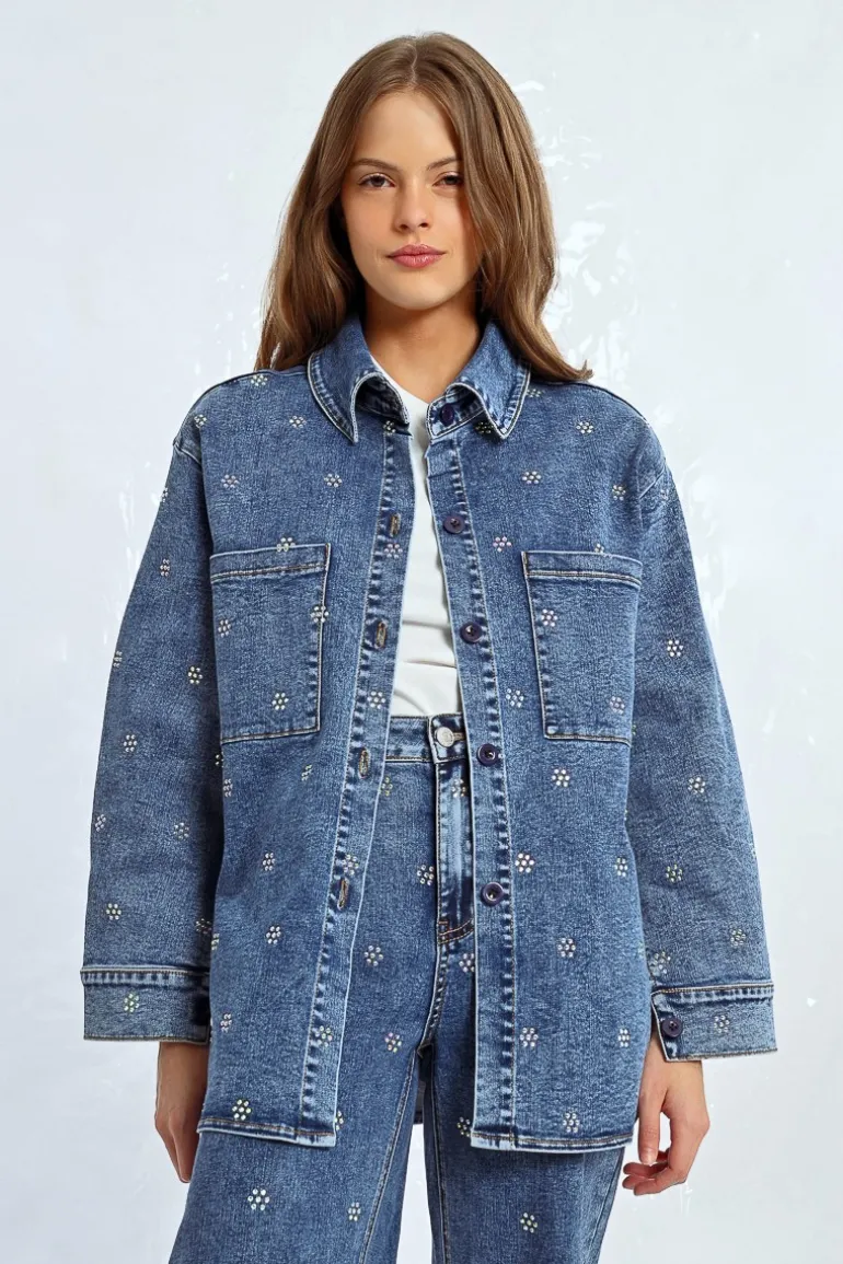 Surchemise en jean