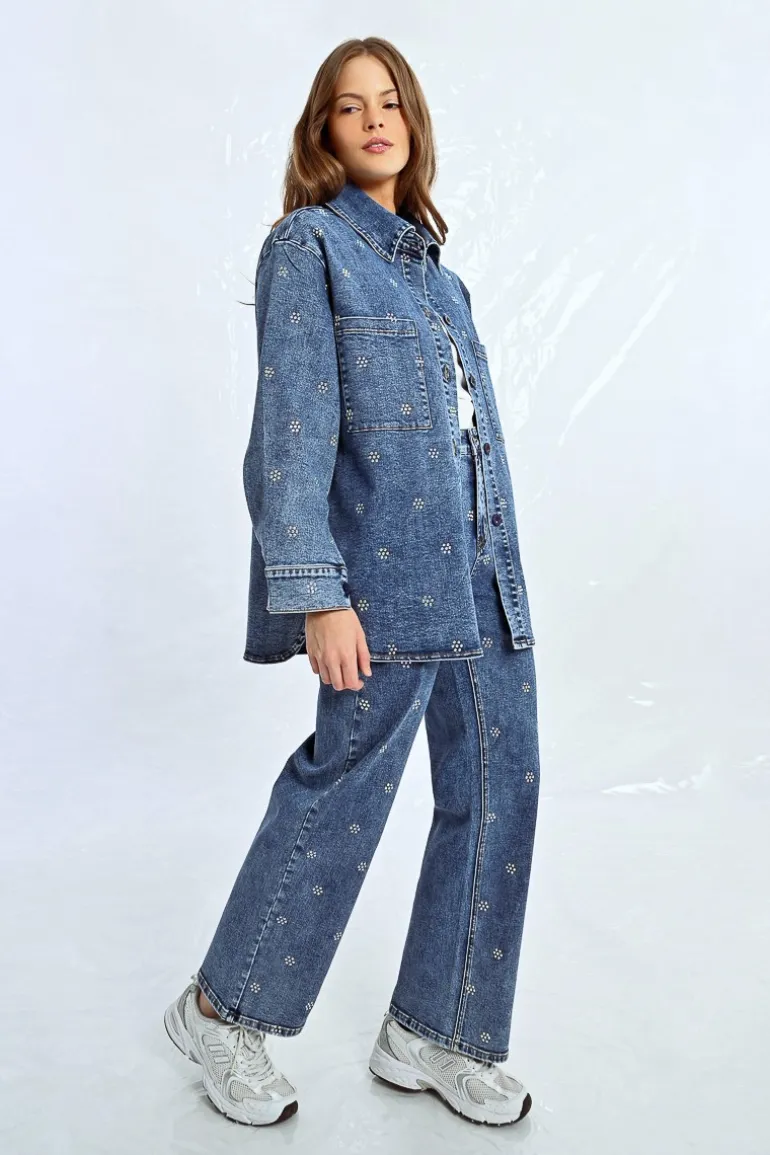 Surchemise en jean