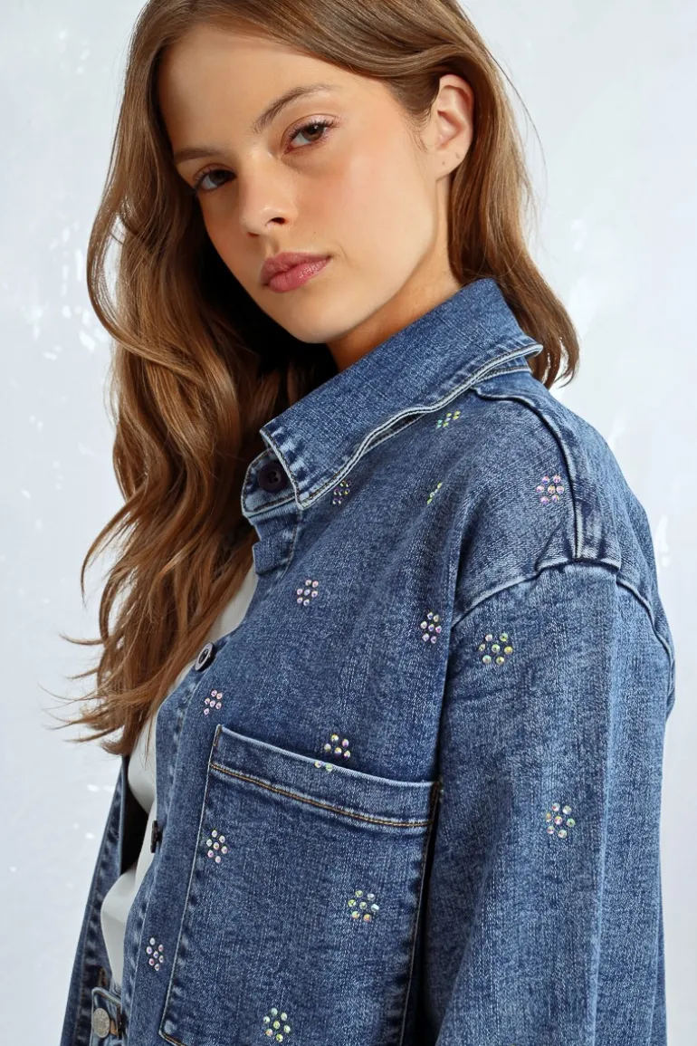 Surchemise en jean