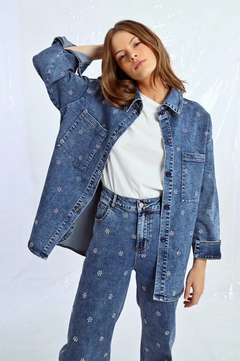 Surchemise en jean