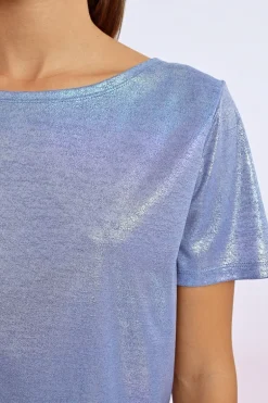 T-shirt croisé dans le dos