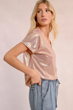 T-shirt irisé