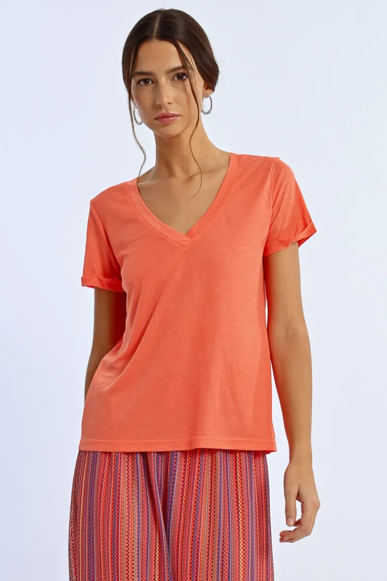 T-shirt semi-transparent