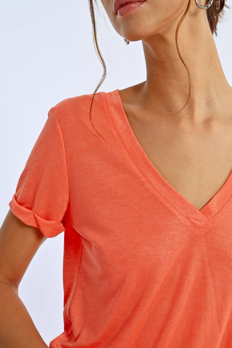 T-shirt semi-transparent